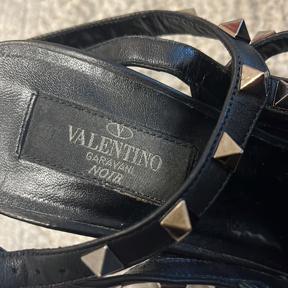 Valentino Rock Stud Caged Heels 39.5 - Picture 5 of 9